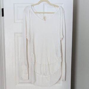 We The Free Cream Long Sleeve Top